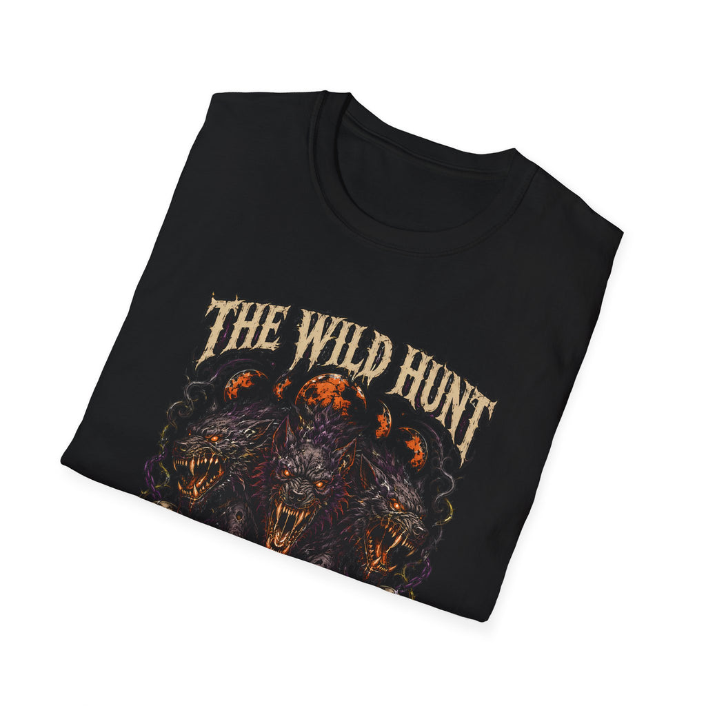 The Wild Hunt Feeds Wolf Halloween Wild Hunt Graphic Tee