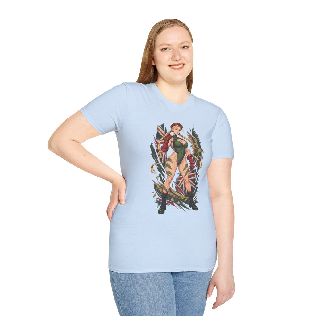 Street Fighter Cammy | Pin Up Style Cammy Shirt From Street Fighter