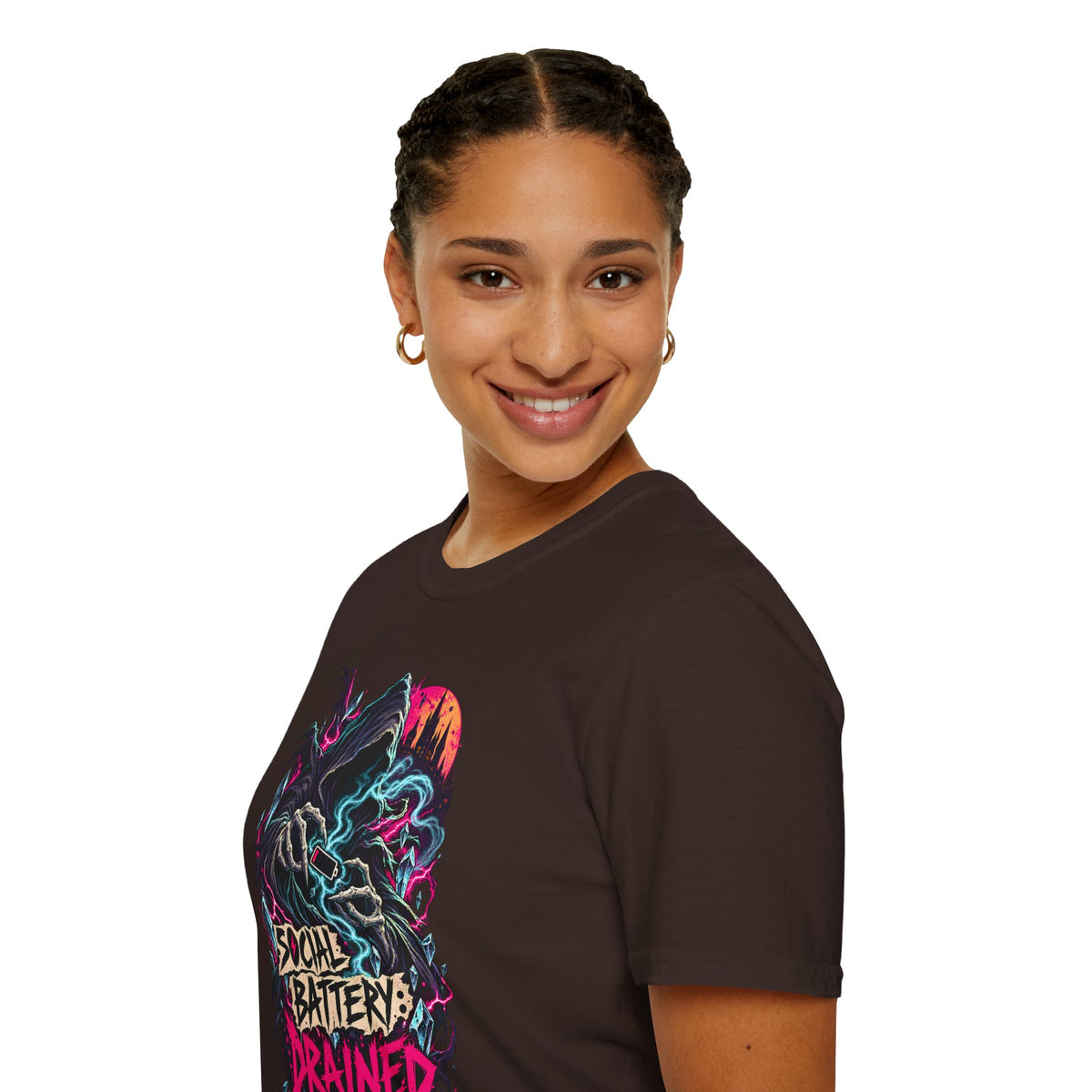 Socially Drained | Dementor | Harry Potter Graphic Tee