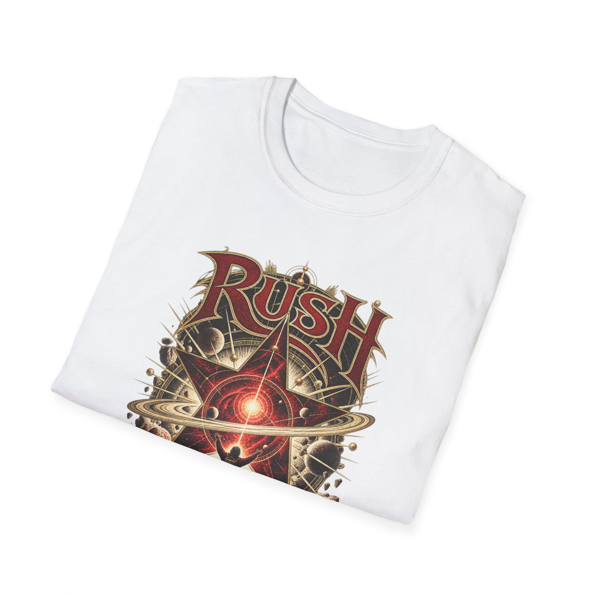 Rush | Legendary Prog Band Band T‑Shirt Cosmic Rebellion