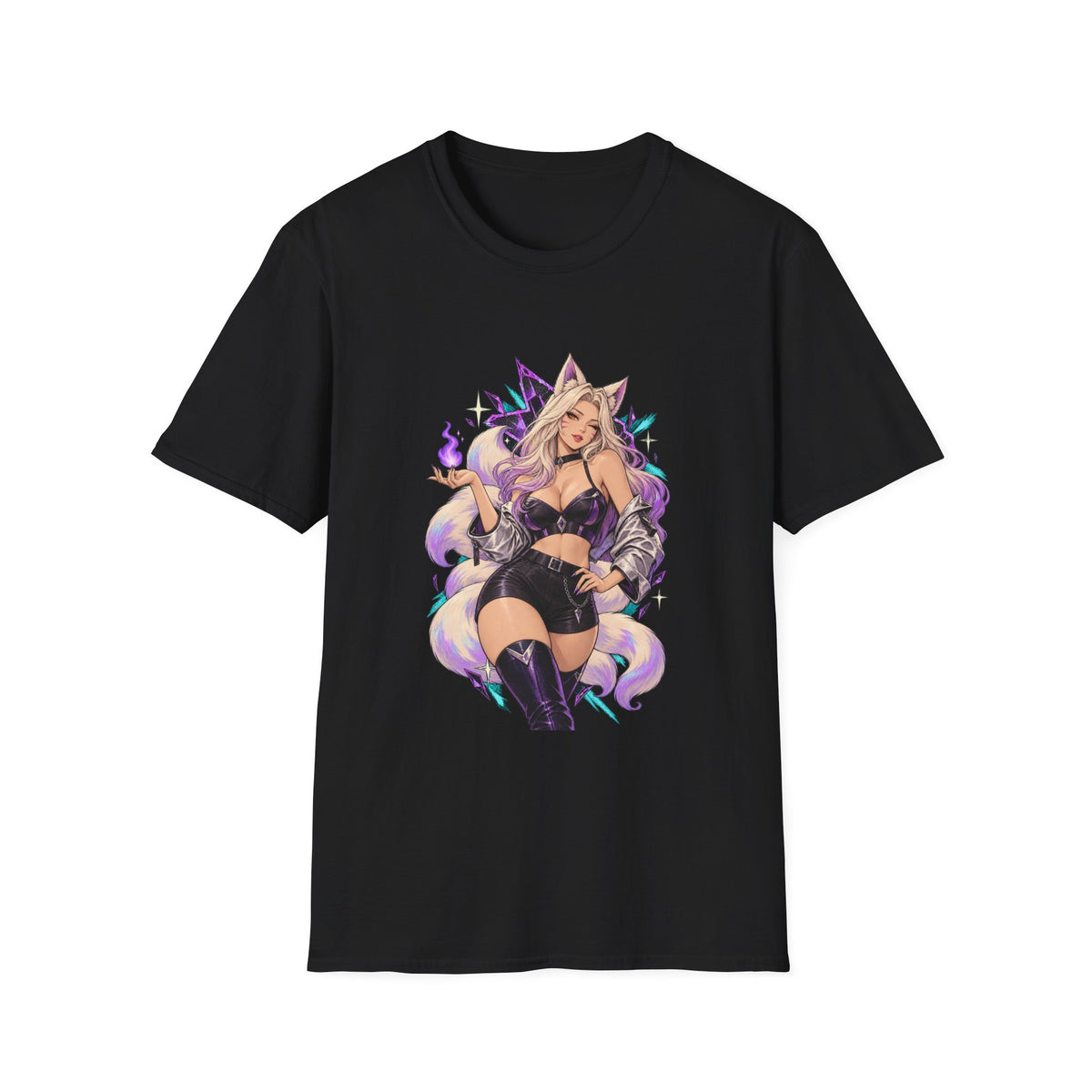 Ahri | League of Legends | Anime Fox Pin Up Girl T-Shirt