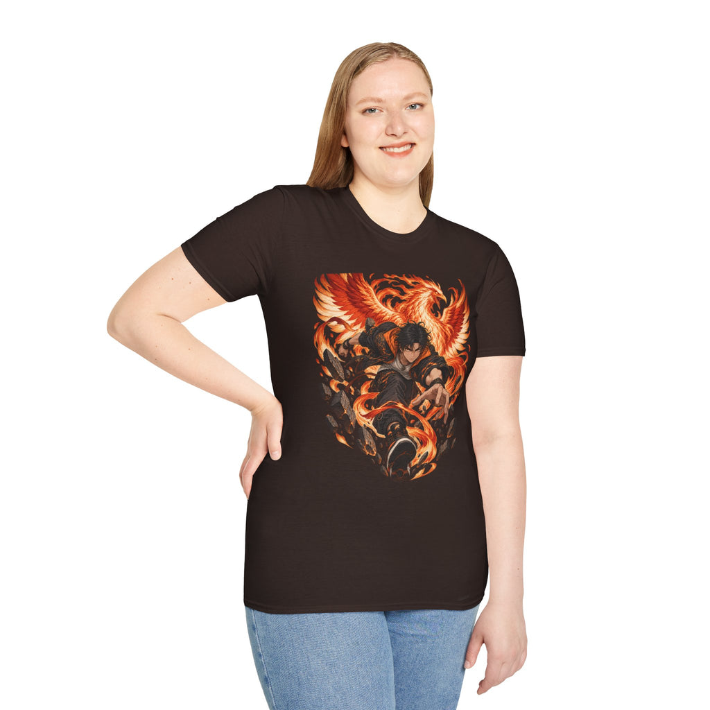 The Phoenix Warrior | Japanese Style | Anime Ninja T Shirt
