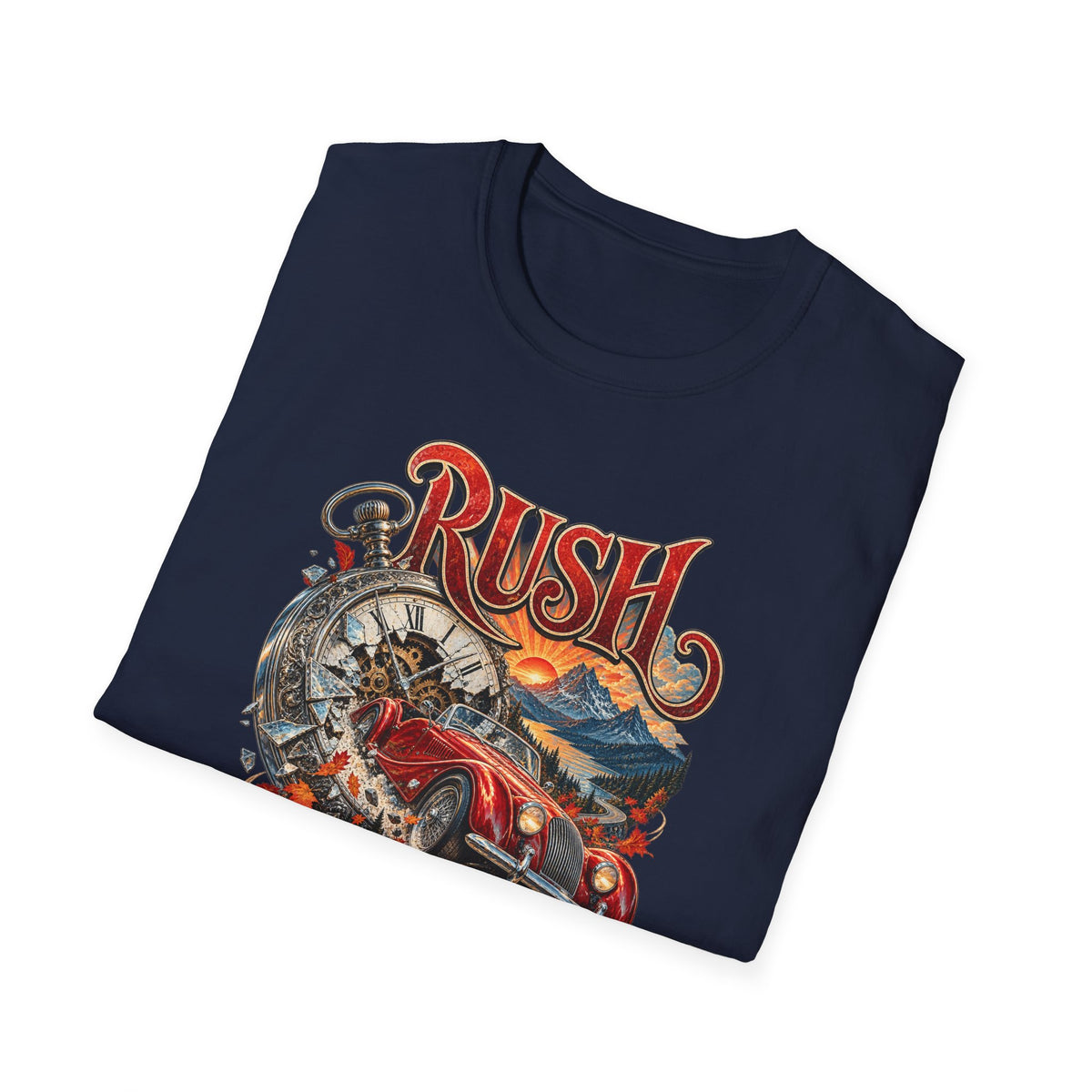 Rush | Prog Band | Red Barchetta | Graphic T-Shirt