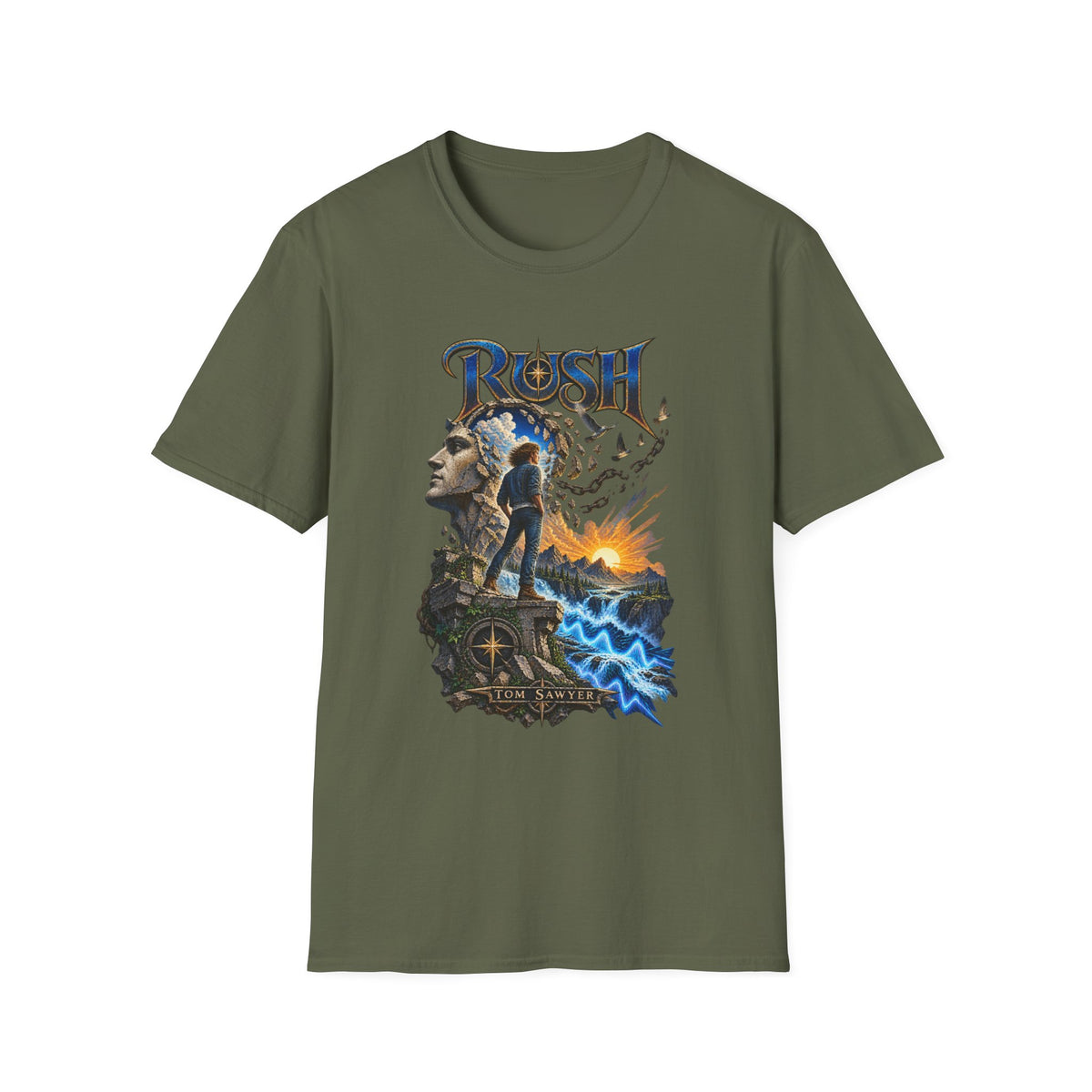 Rush | Tom Sawyer | Legendary Band Graphic T-Shirt