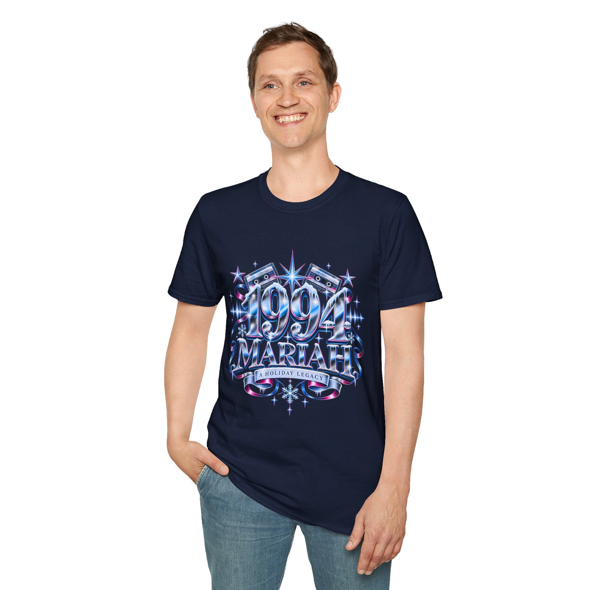 1990s Mariah Carey Graphic T-Shirt | Retro Cassette Pop Vintage Tour Style