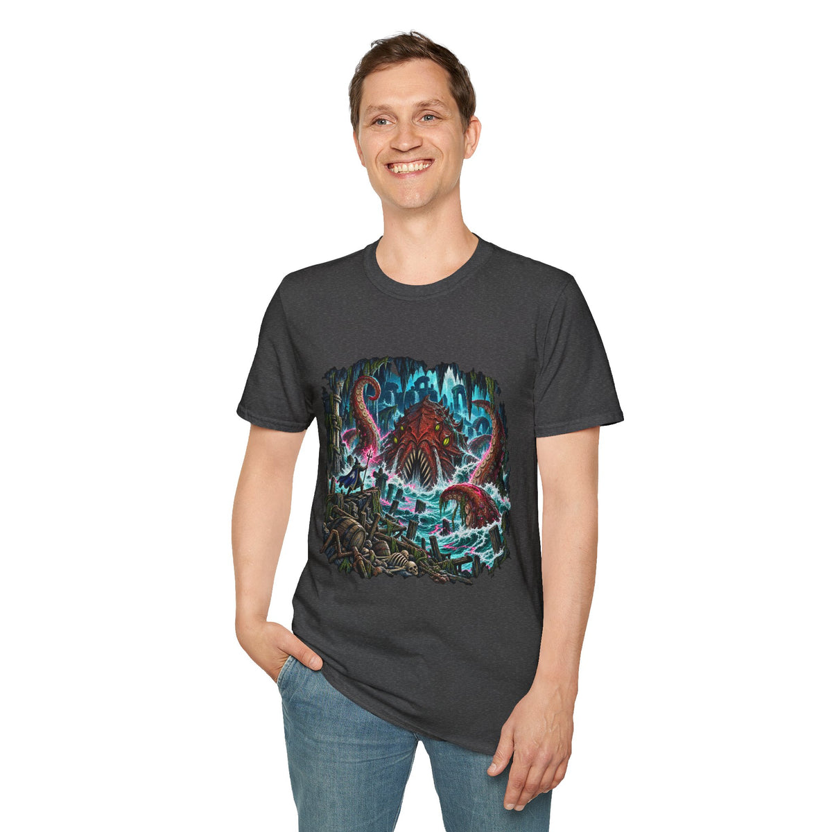 Kraken vs Trident | OSRS | Runescape Inspired T Shirt