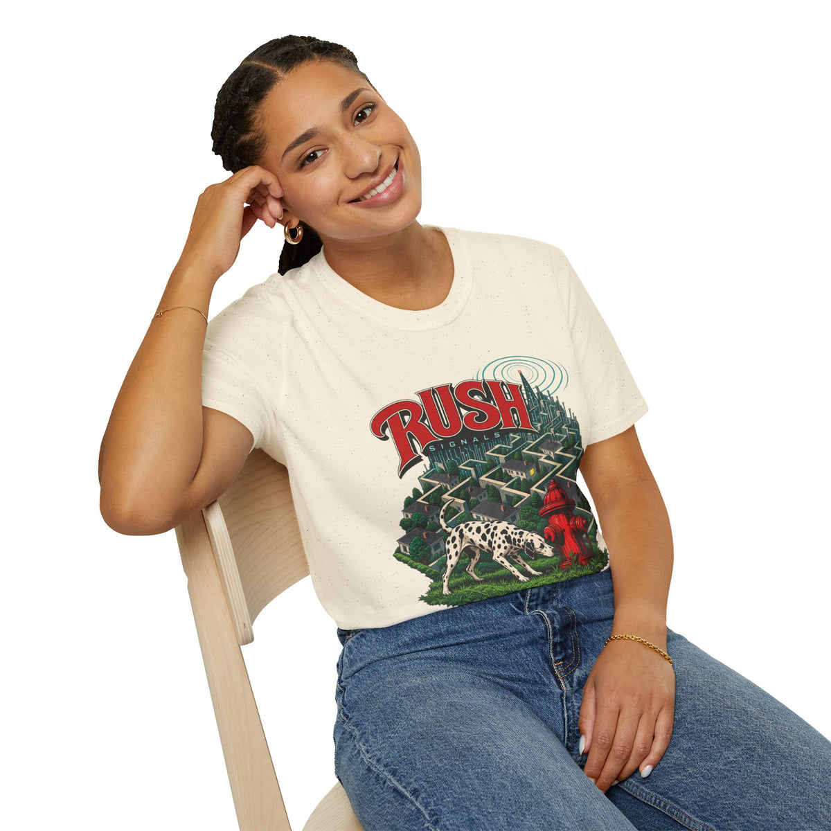Rush | Signals | Prog Band Band Dalmatian T‑Shirt
