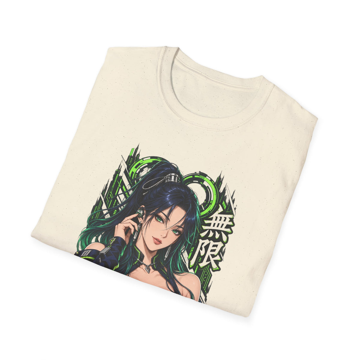 Infinity | Sexy Anime Ninja Pin Up Woman Graphic T-Shirt