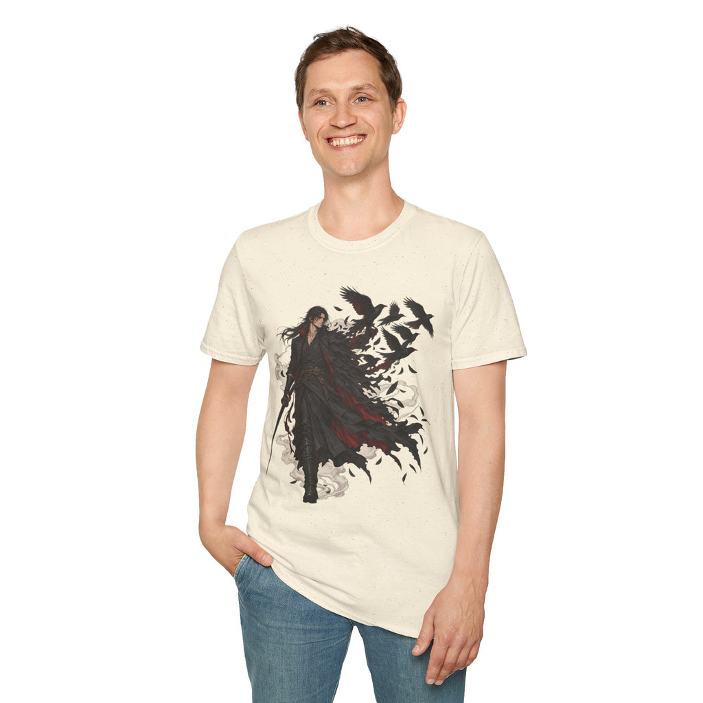 Dark Samurai | Raven Warrior Spirit | Graphic T Shirt
