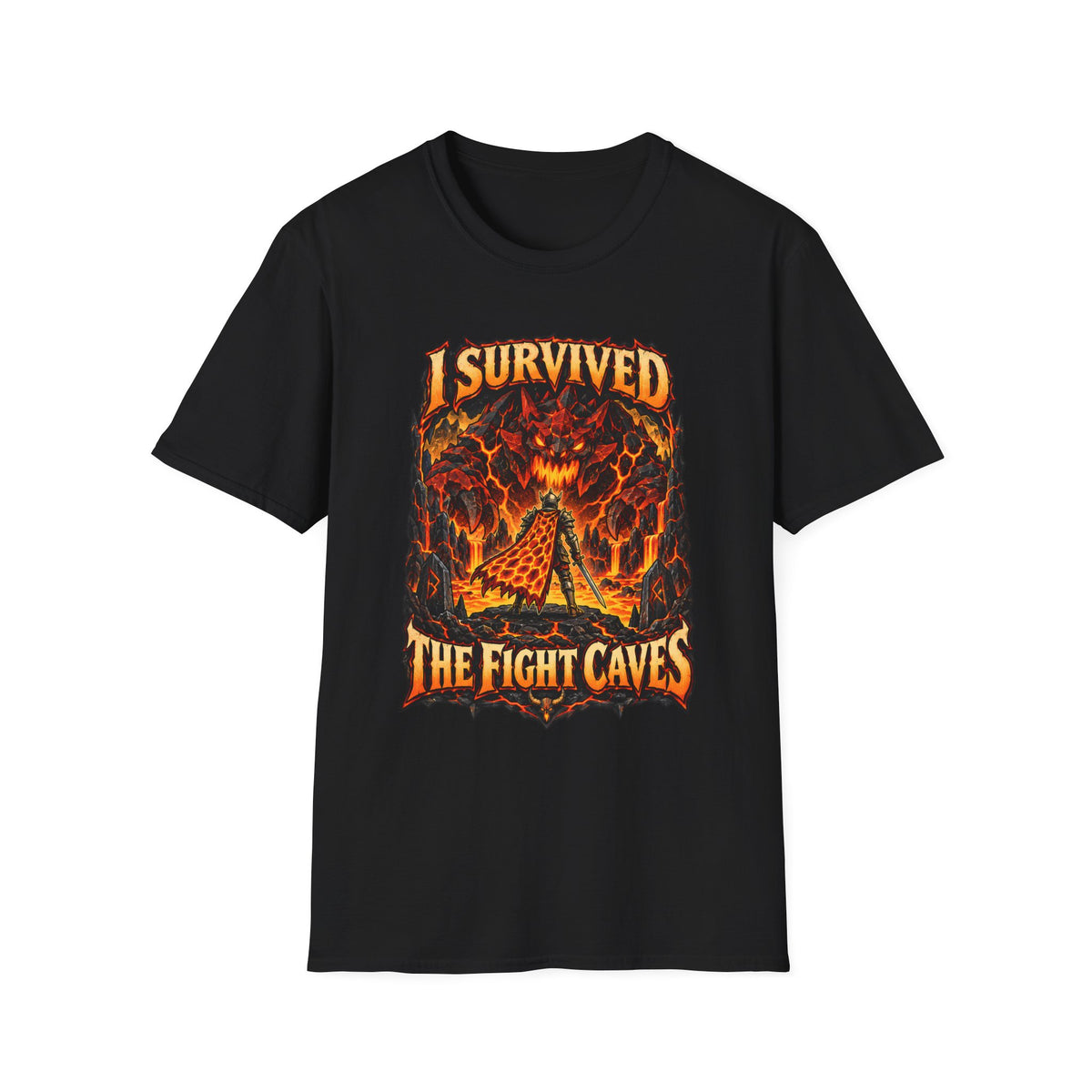 I Survived The Fight Caves Runescape / OSRS Inspired T-Shirt
