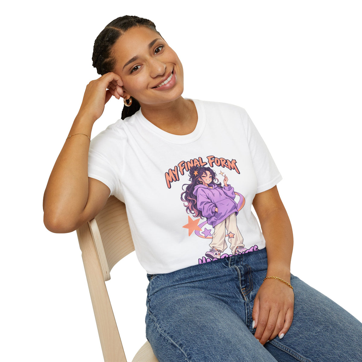 My Final Form Has Pockets | Cute Anime Girl Graphic Tee