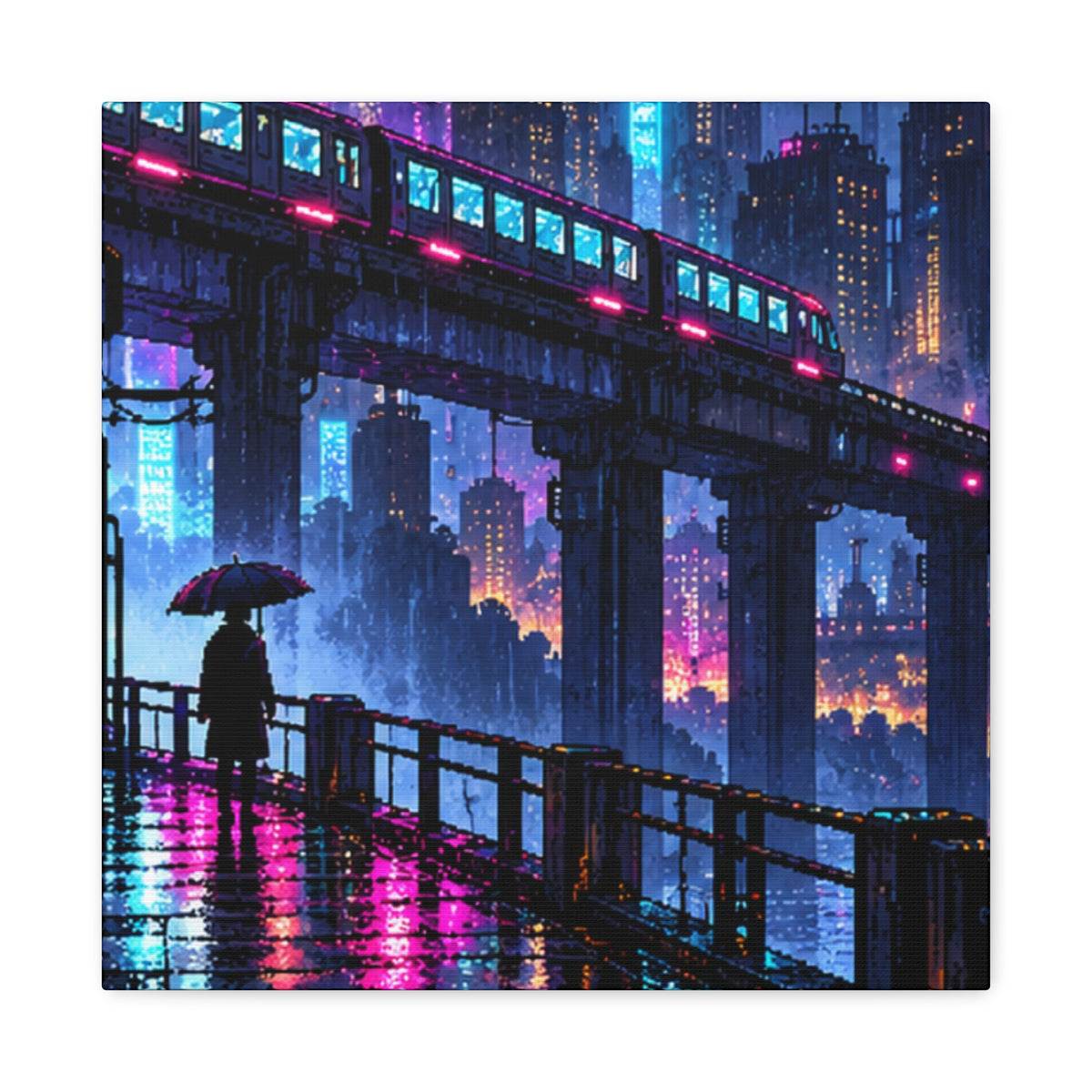Stretched Matte Canvas Print — 1.25" Depth (Custom Design)