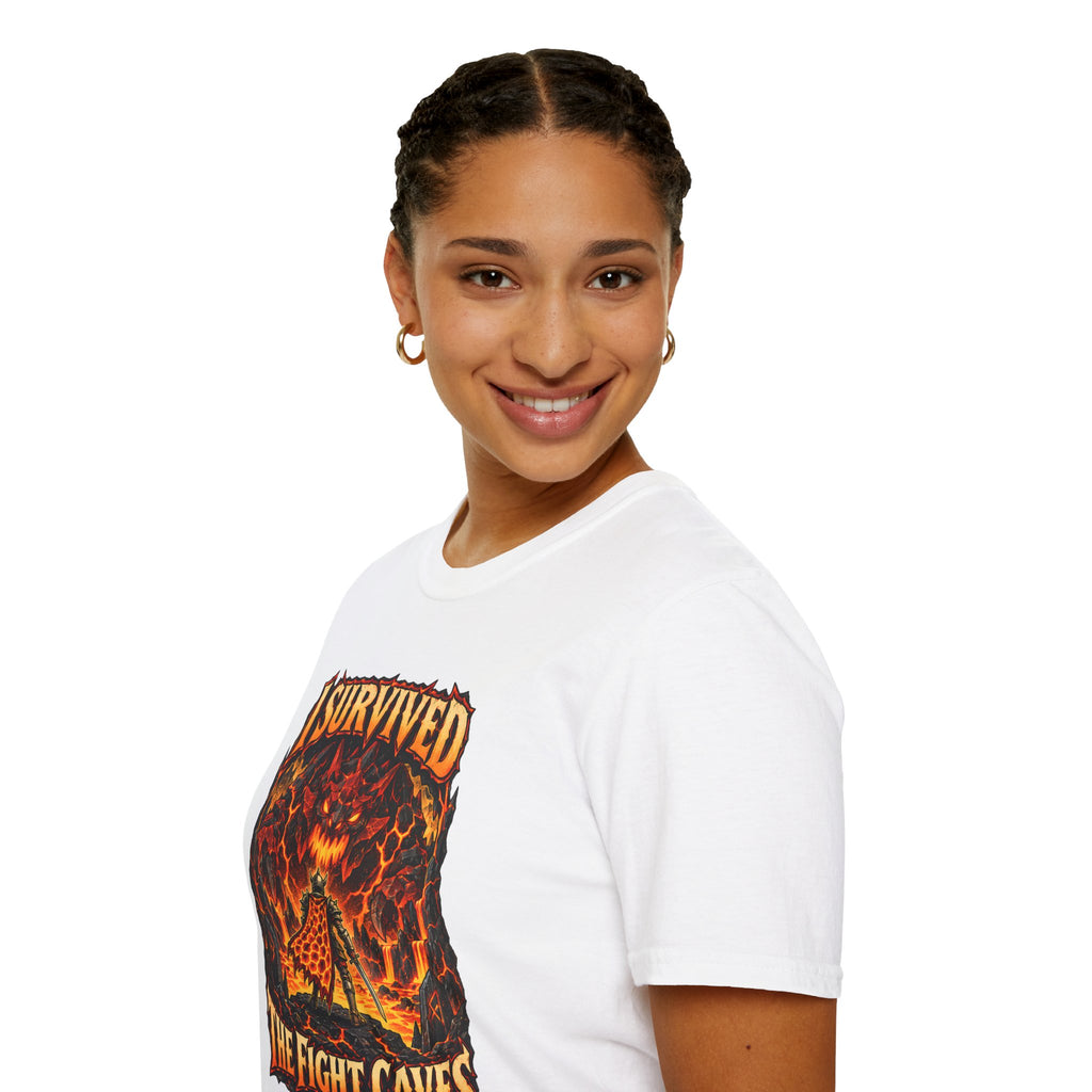 I Survived The Fight Caves Runescape / OSRS Inspired T-Shirt