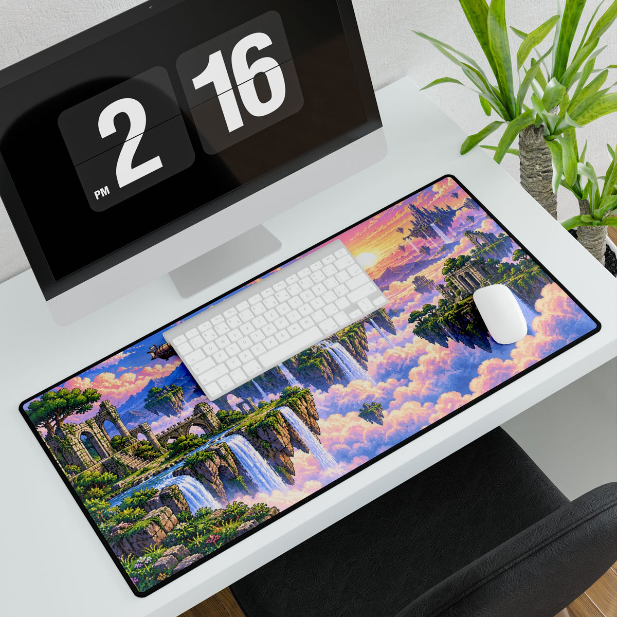 Floating Island Fantasy | Large Gaming/Workstation Mousepad