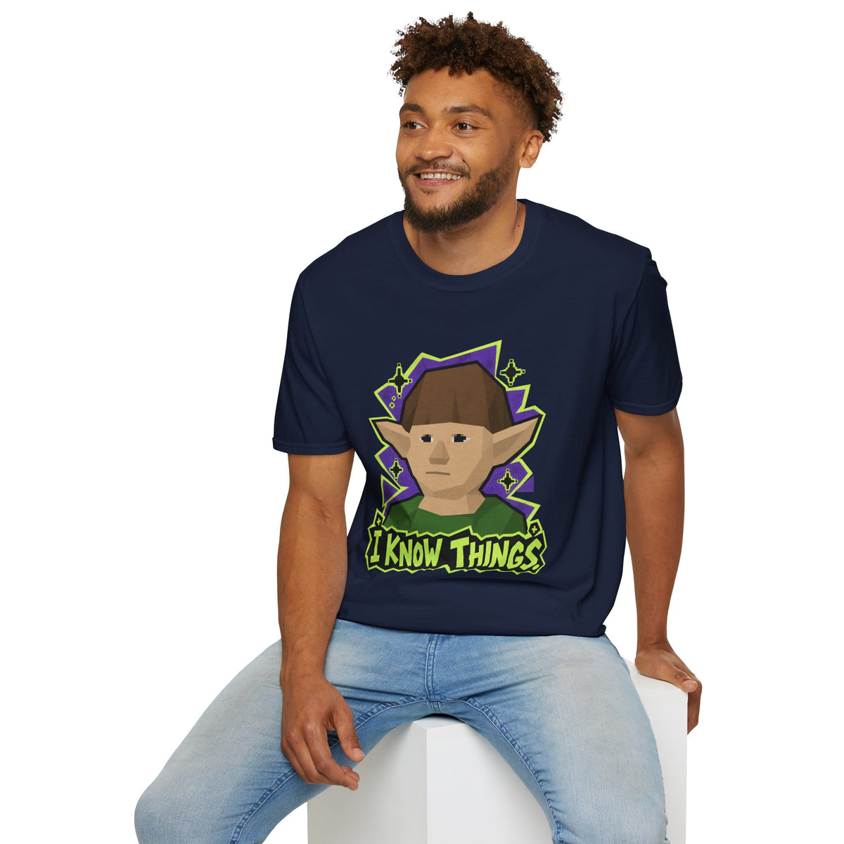 Gnome Child - "I know things" Runescape Inspired T-Shirt