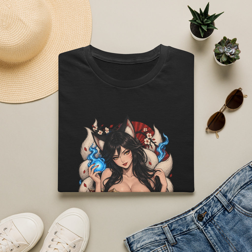 Ahri | League of Legends | Anime Pin Up Kitsune Girl T-Shirt