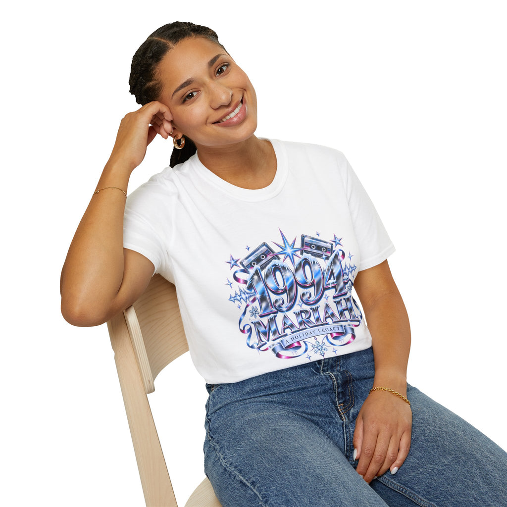 1990s Mariah Carey Graphic T-Shirt | Retro Cassette Pop Vintage Tour Style