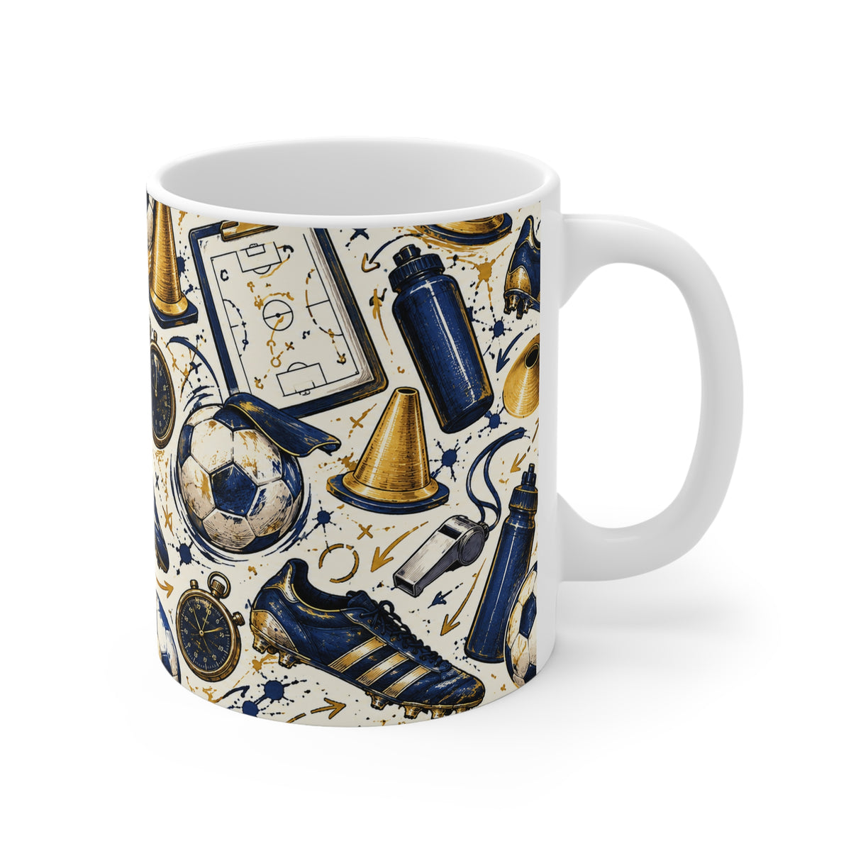 Football Mad | Football Lover Coffee Cup Gift (11oz)