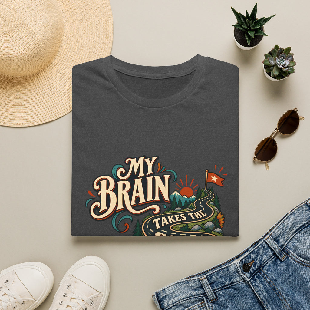 The Scenic Route | A Beautifully Different Mind | Neurodivergent Shirt