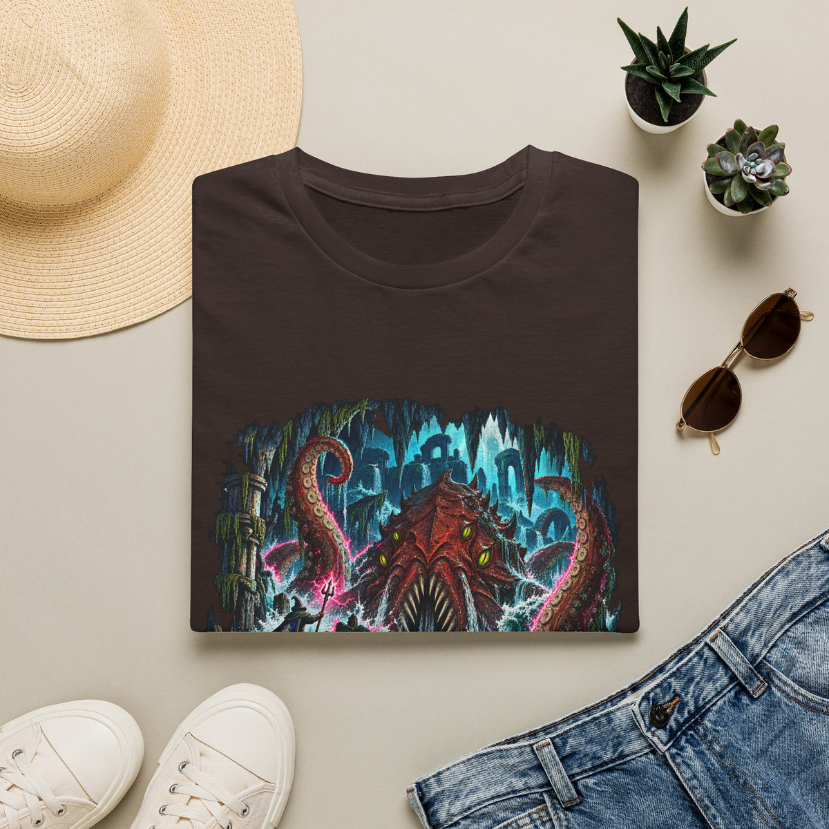 Kraken vs Trident | OSRS | Runescape Inspired T Shirt