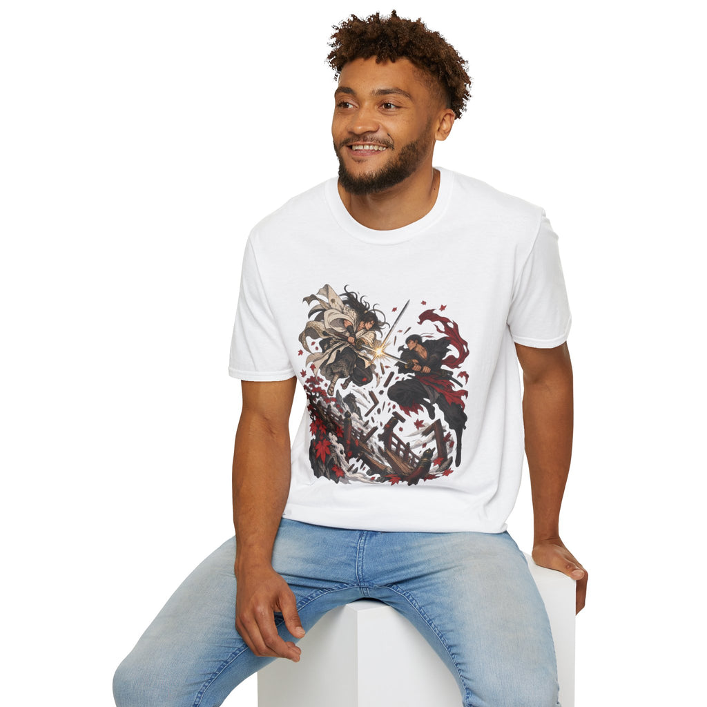 Battle of Broken Bridges | Anime Japanese Samurai Battle T-Shirt