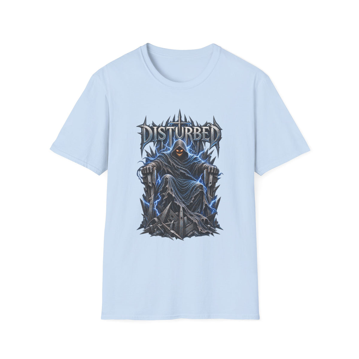 Disturbed | Storm Throne | The Guy | Grim Reaper Band T-Shirt