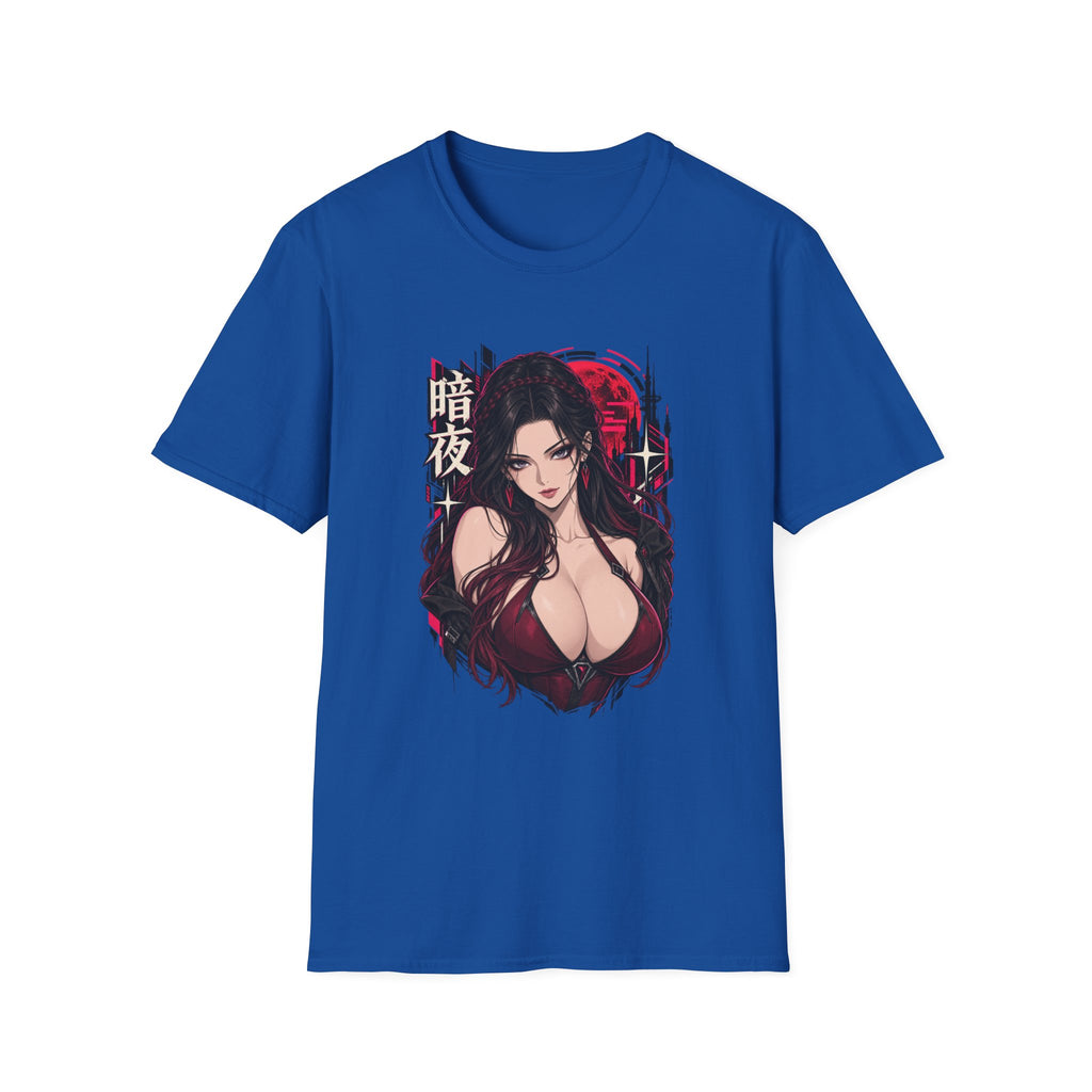 Noir | Sexy Anime Vampire Pin Up Girl | Waifu T-Shirt
