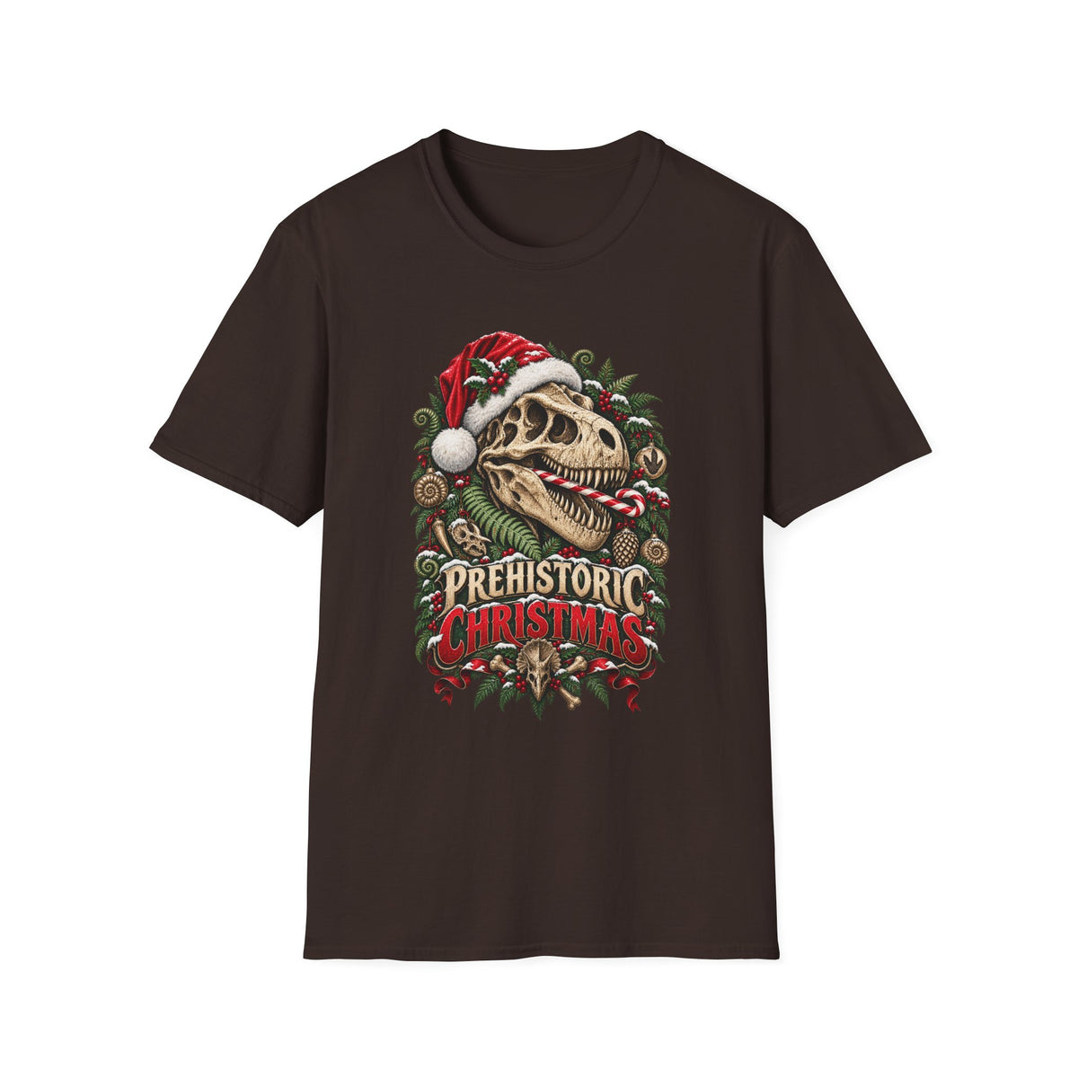 Prehistoric Christmas | Dinosaur Christmas Shirt