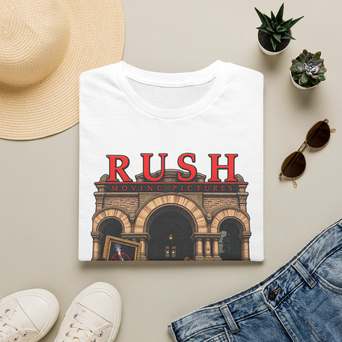 Rush | Moving Pictures | Prog Band Album Art T-Shirt