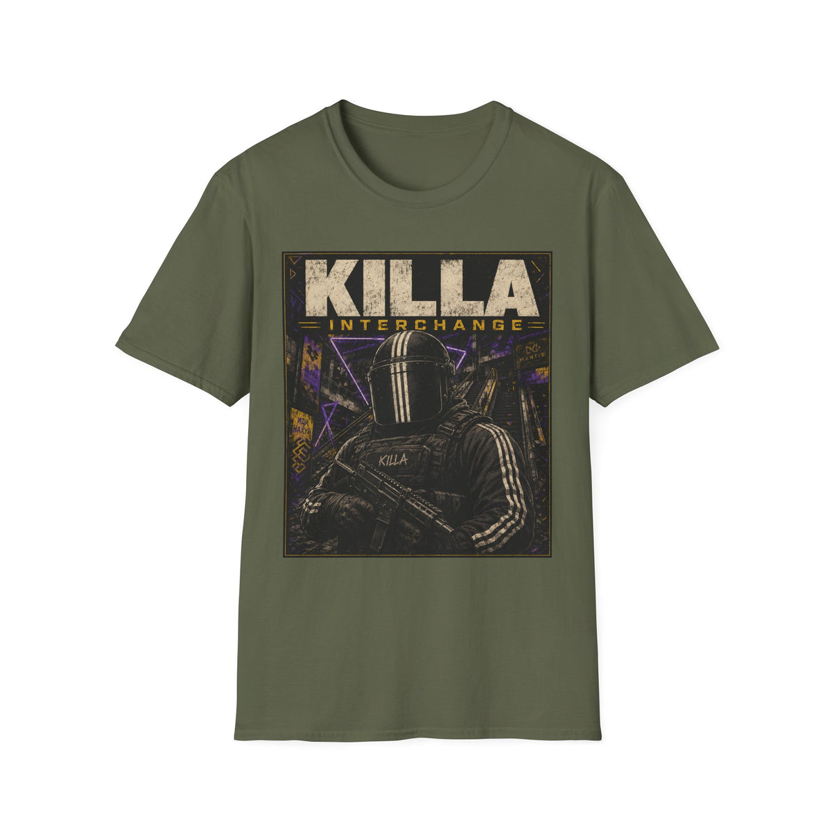 KILLA Interchange Graphic T-Shirt — Gamer FPS Video Game Tee