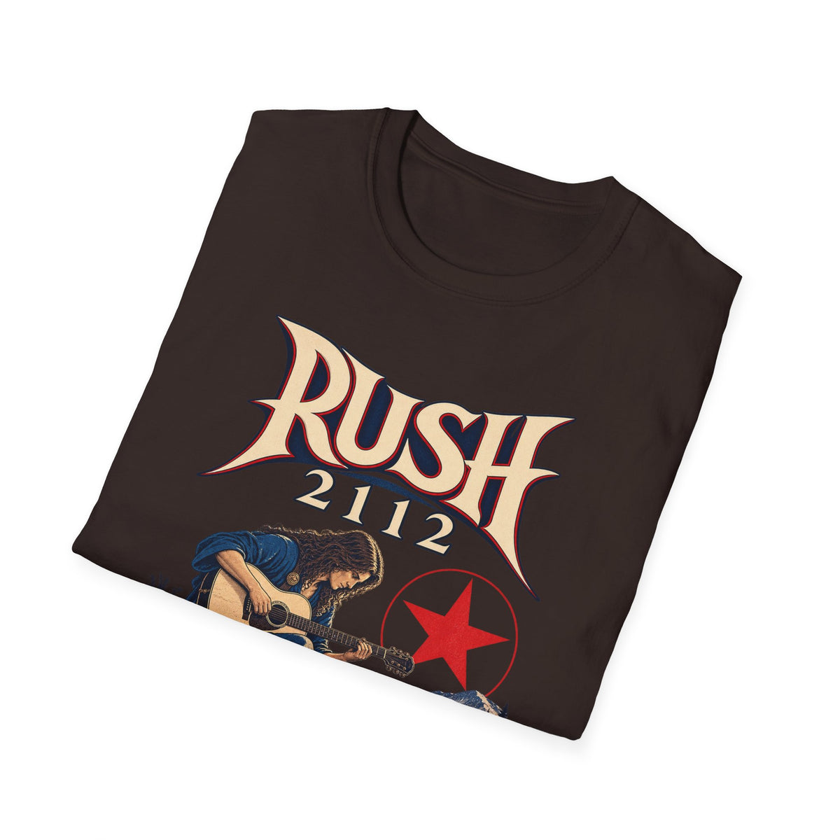 Rush | 2112 | Acoustic Guitar | Prog Band T-Shirt
