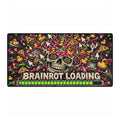 Brainrot Loading | Colourful Skull Gaming Mousepad