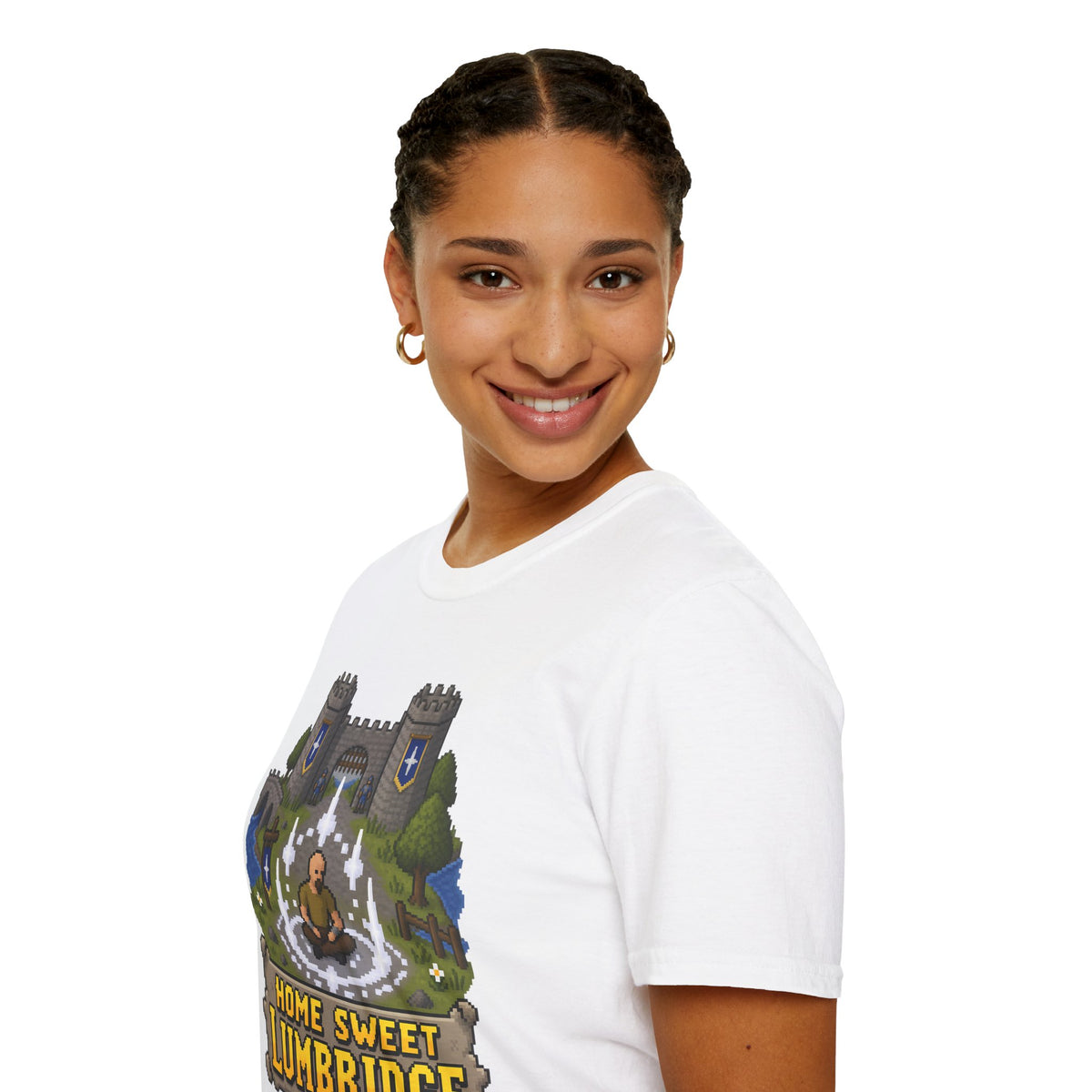 Lumbridge Castle Teleport Tee - Runescape / OSRS Inspired
