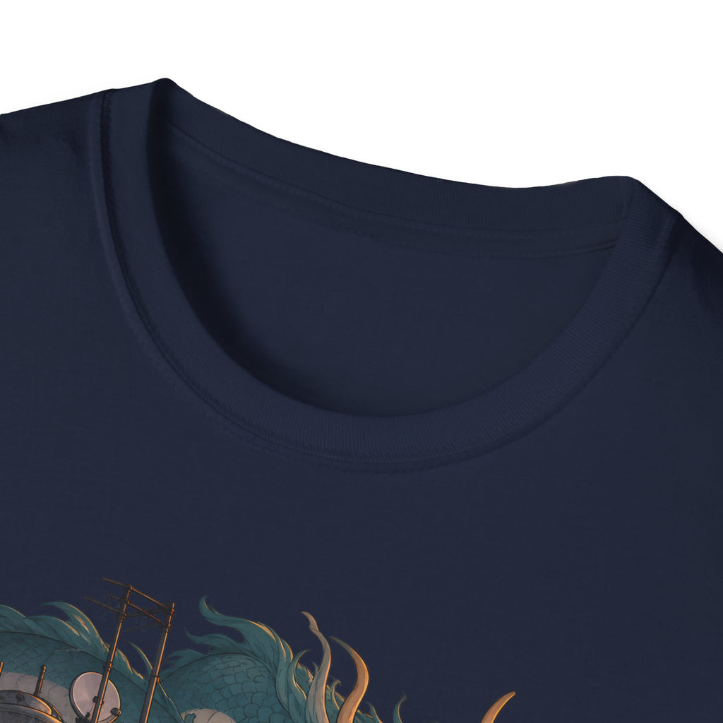 Serpent Cityscape | Urban Japanese Dragon T-Shirt