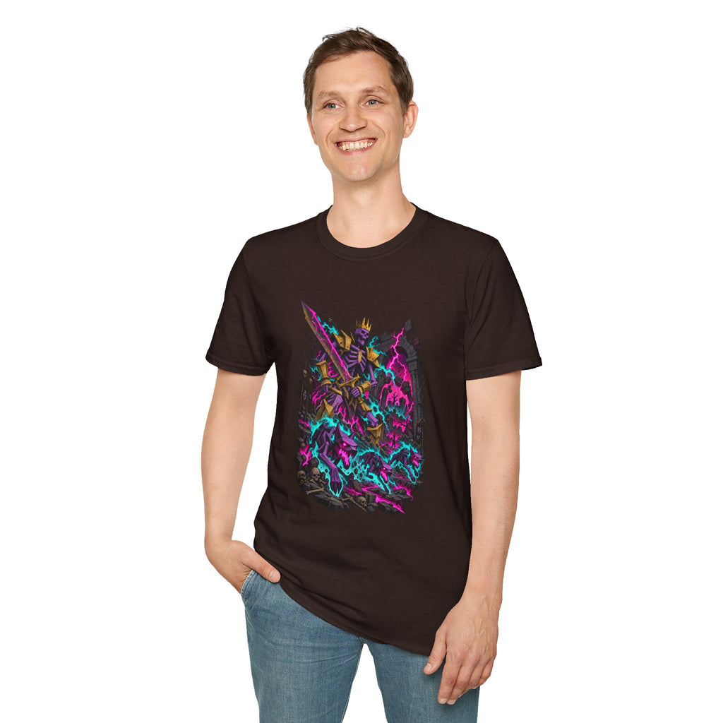 Skeleton Lich King | Final Boss | Gamer Shirt