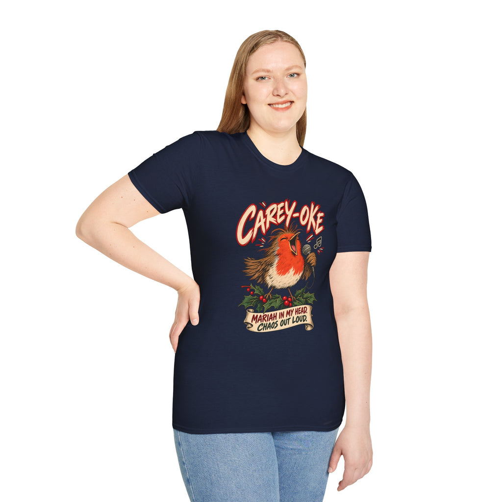 Robin 'Carey-oke' T-Shirt | Mariah in My Head Funny Holiday Tee