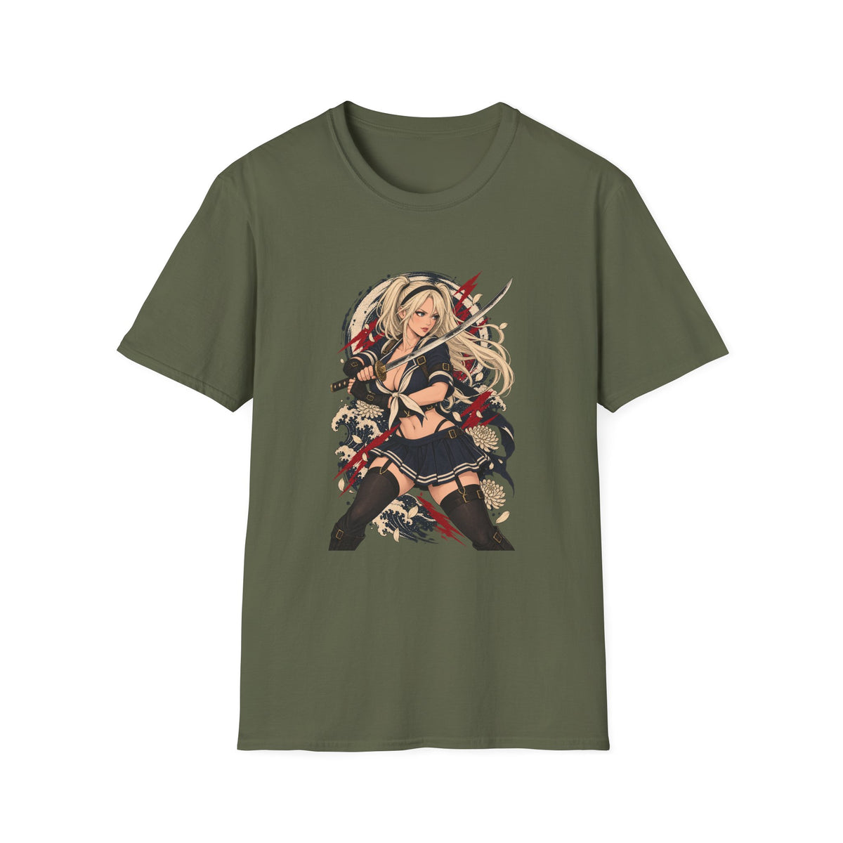 Babydoll | Sexy Anime Ninja Pin Up Girl | Sucker Punch T-Shirt