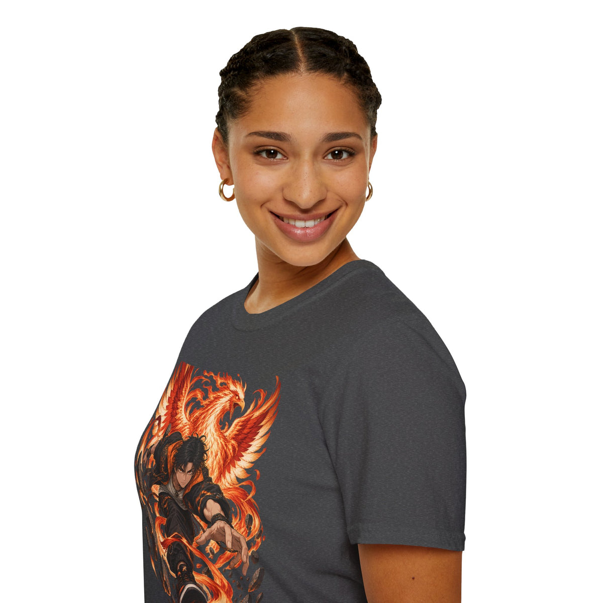 The Phoenix Warrior | Japanese Style | Anime Ninja T Shirt