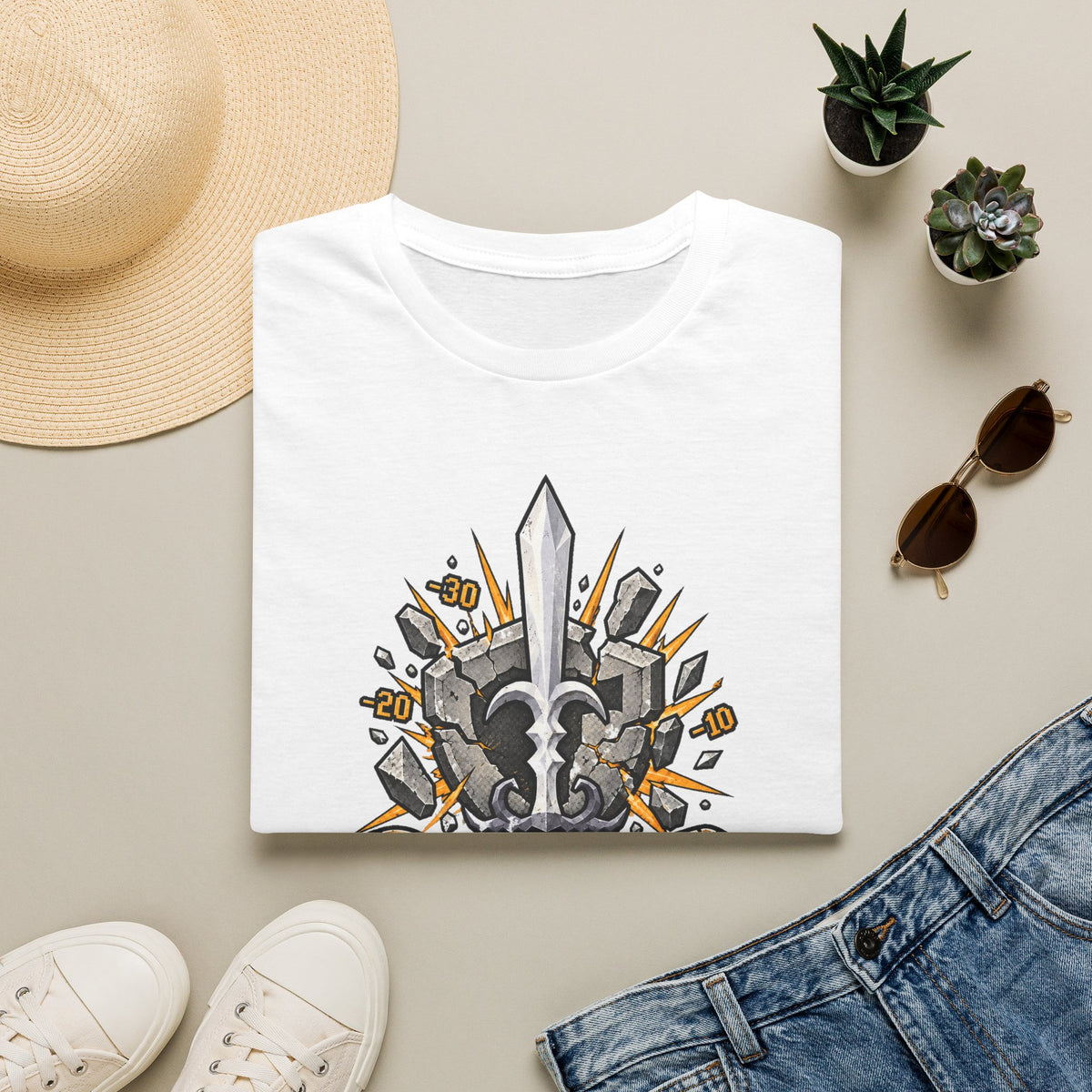 Bandos Godsword | BGS | OSRS Inspired Legendary Sword Shirt
