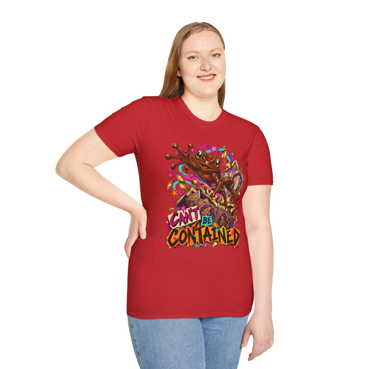 Cant be Contained | Harry Potter Chocolate Frog Graphic T Shirt