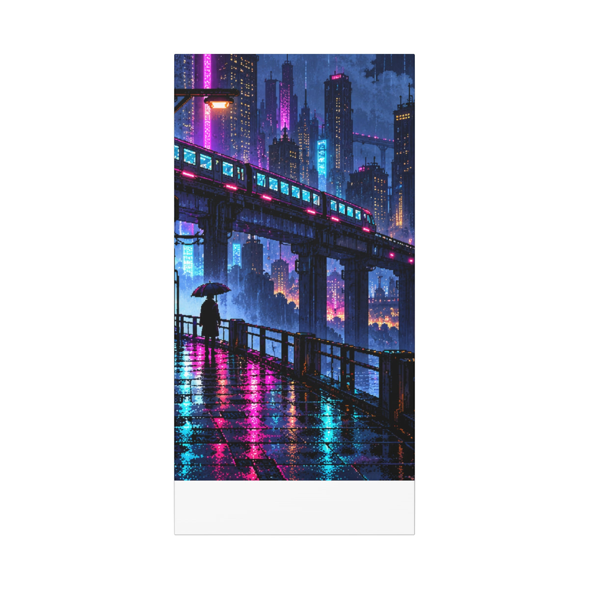 Stretched Matte Canvas Print — 1.25" Depth (Custom Design)