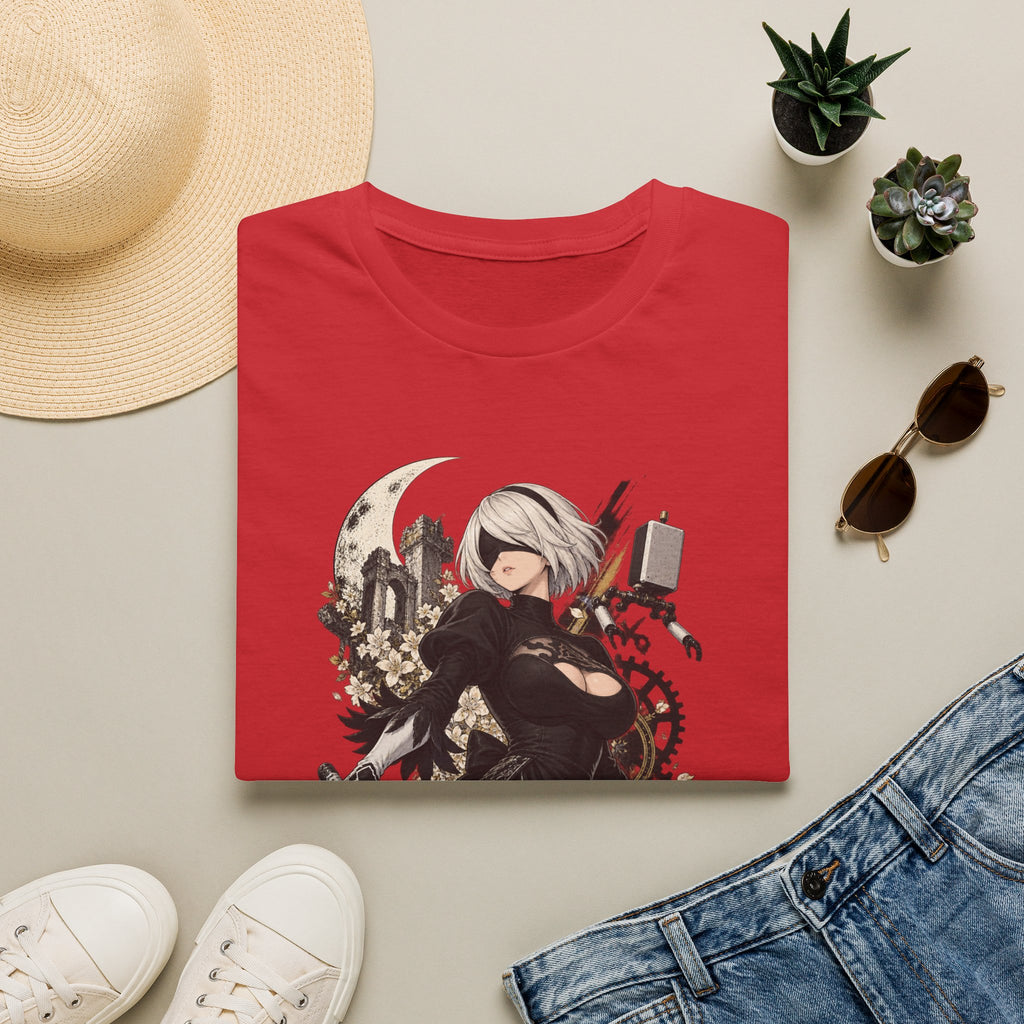 2B | Nier Automata | Anime Swordgirl Pin Up T-Shirt