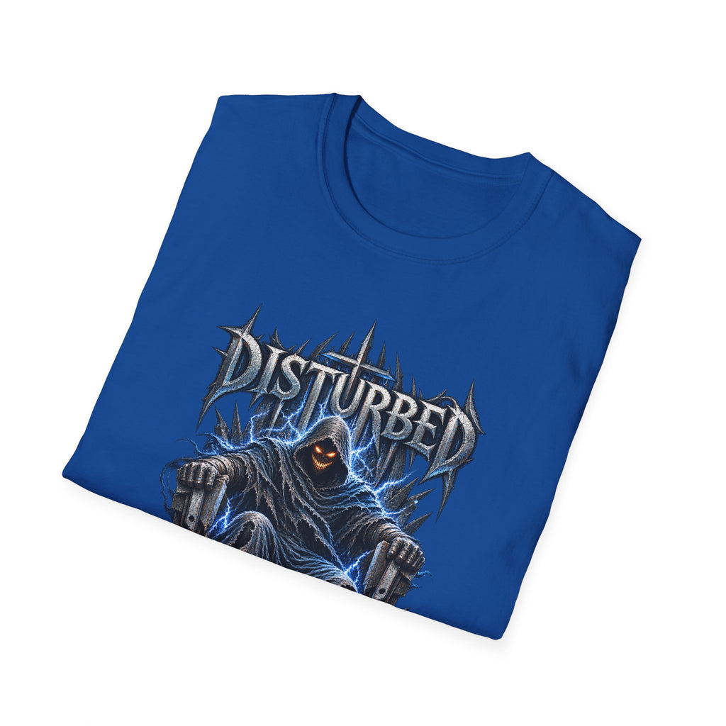 Disturbed | Storm Throne | The Guy | Grim Reaper Band T-Shirt