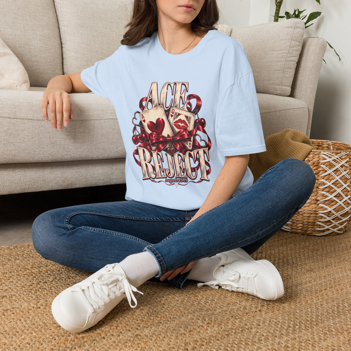Ace Rejects | Sugababes | Playing Card Ace of Hearts T Shirt