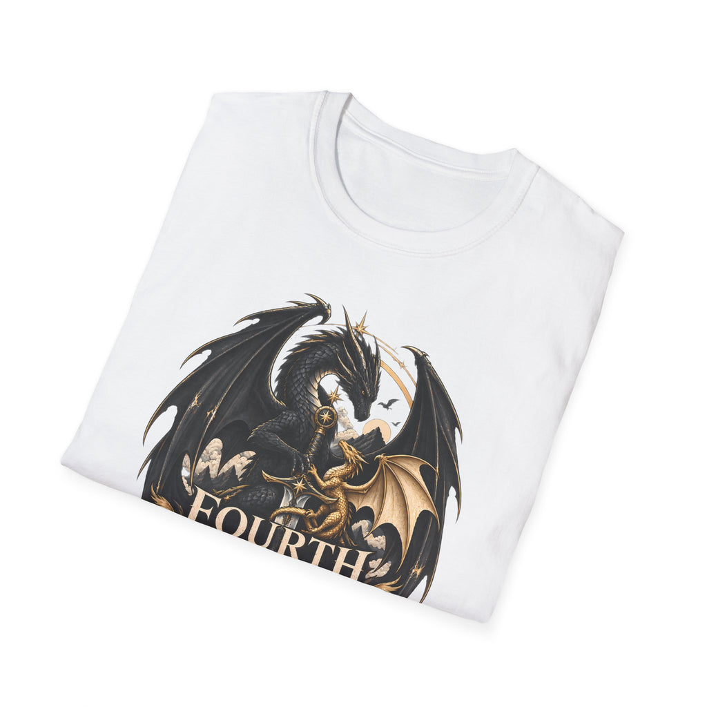 Fourth Wing | Book Inspired Dragon Logo | Fantasy Book T-Shirt