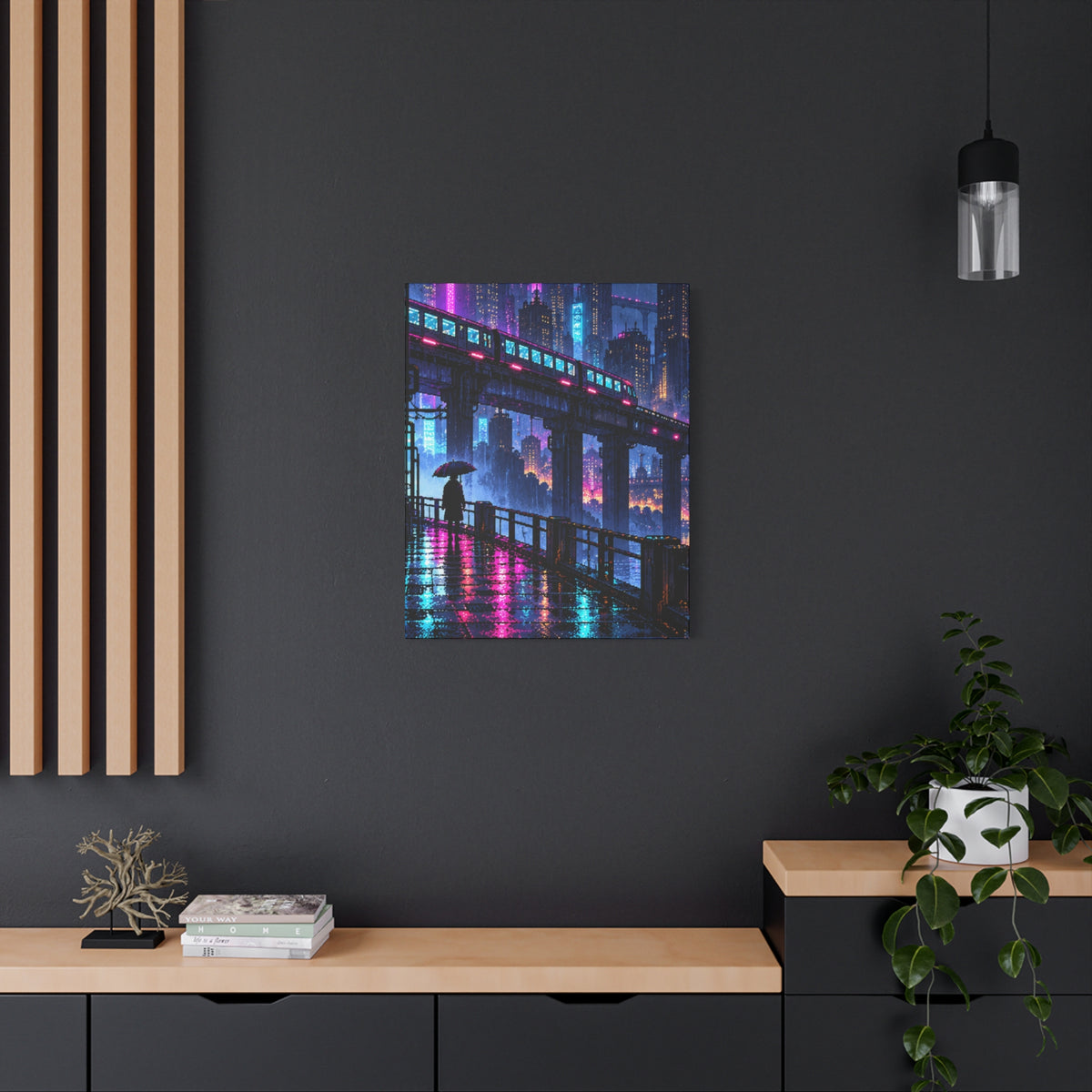 Stretched Matte Canvas Print — 1.25" Depth (Custom Design)
