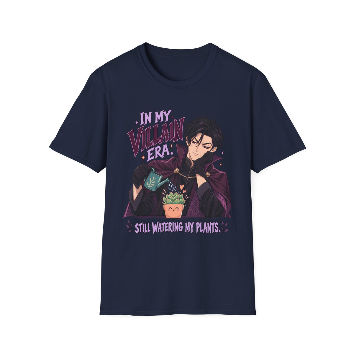 In My Villain Era | Cute Anime Plant Lover T-Shirt