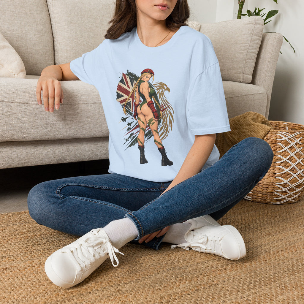 Cammy Street Fighter | Sexy Cammy Pin Up Girl Graphic T Shirt