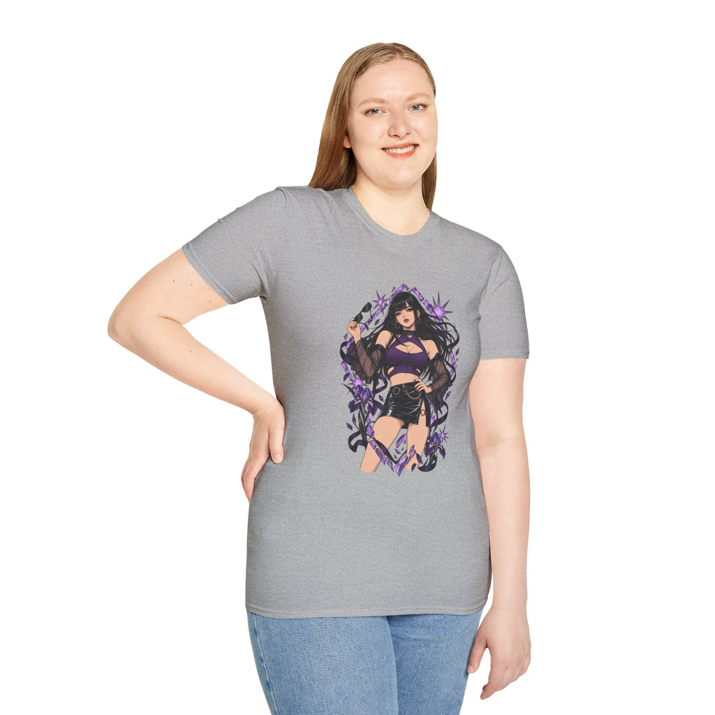 Violet | Japanese Anime Style Sexy Pin Up Girl Shirt