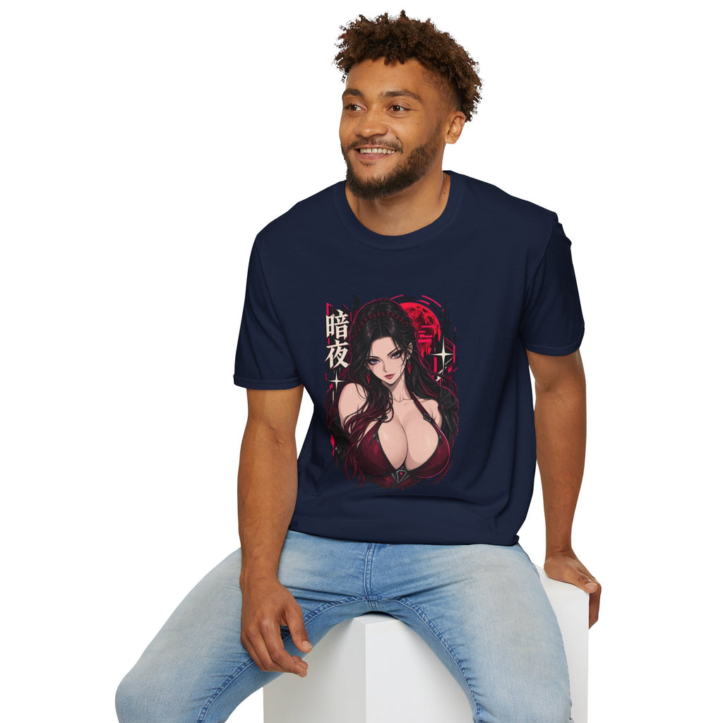 Noir | Sexy Anime Vampire Pin Up Girl | Waifu T-Shirt